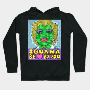 Iguana Marilyn Monroe Hoodie